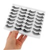 Baluue Fake Eyelashes Natural False Strip Lashes Fluffy Design Comfortable