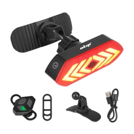 Lesetrker E-Scooter Turn Signal,Adhesive Tail Light Outdoor Riding Tail Light for Bicycle Scooter
