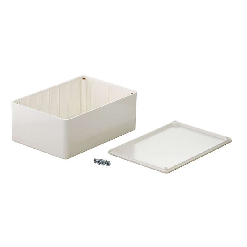 ABS plastic housing with lid, multi-purpose housing, module housing.