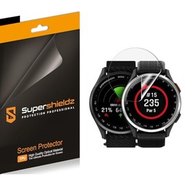 Supershieldz (3 Pack) Designed for Garmin Approach S50/ S44 Screen Protector, High Definition Clear Shield (TPU)