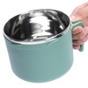 Portable Lunch Box Double Layer Thermal Noodle Bowl with Handle