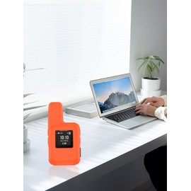 Case for Garmin inReach Mini 2 Satellite Communicator,BOVUGAC Silicone Soft Protective Case,All Round Protection-Orange