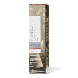 Ion 4IR - Color de cabello brillante permanente rojo intenso medio 4IR rojo intenso