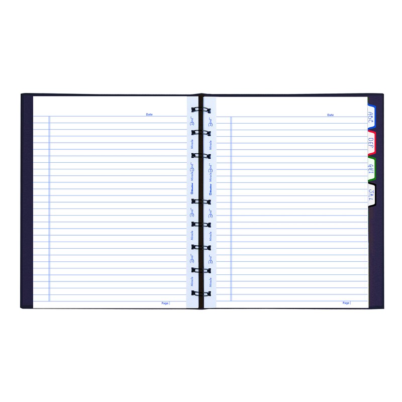 Blueline MiracleBind Notebook, 1-Subject, Medium/College Rule, Purple Cover, (75) 9.25