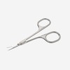 STALEKS Pro Professional Cuticle Scissors Small Hands Stainless Steel Asymmetrical