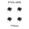 TRIAC BTA16 BTA16-600B 600V 16A Pack of 4
