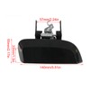 Car Rear Outer Exterior Door Handle Black ABS Replacement for