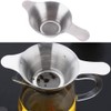 2 Pack Stainless Steel Tea Strainer Tea Funnel, Mini Fine