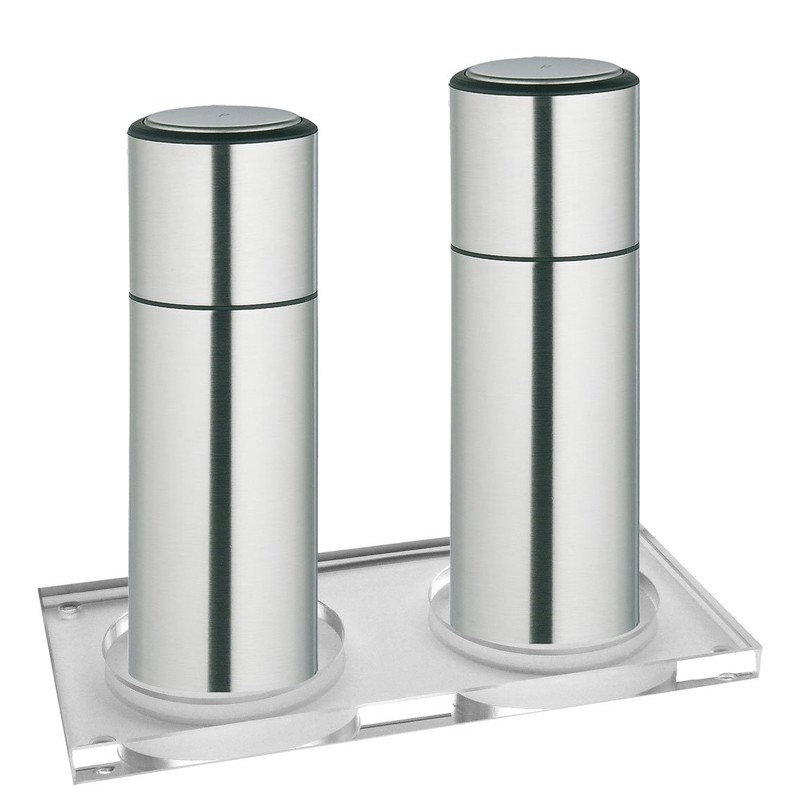 Stand/Tray for Pepper- & Salt Mill Set, Acrylic Glass (without