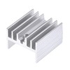 uxcell 16mm x 15mm x 10mm TO-220 Aluminum Heatsink for