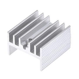 uxcell 16mm x 15mm x 10mm TO-220 Aluminum Heatsink for Cooling MOSFET Transistor Diodes 20pcs