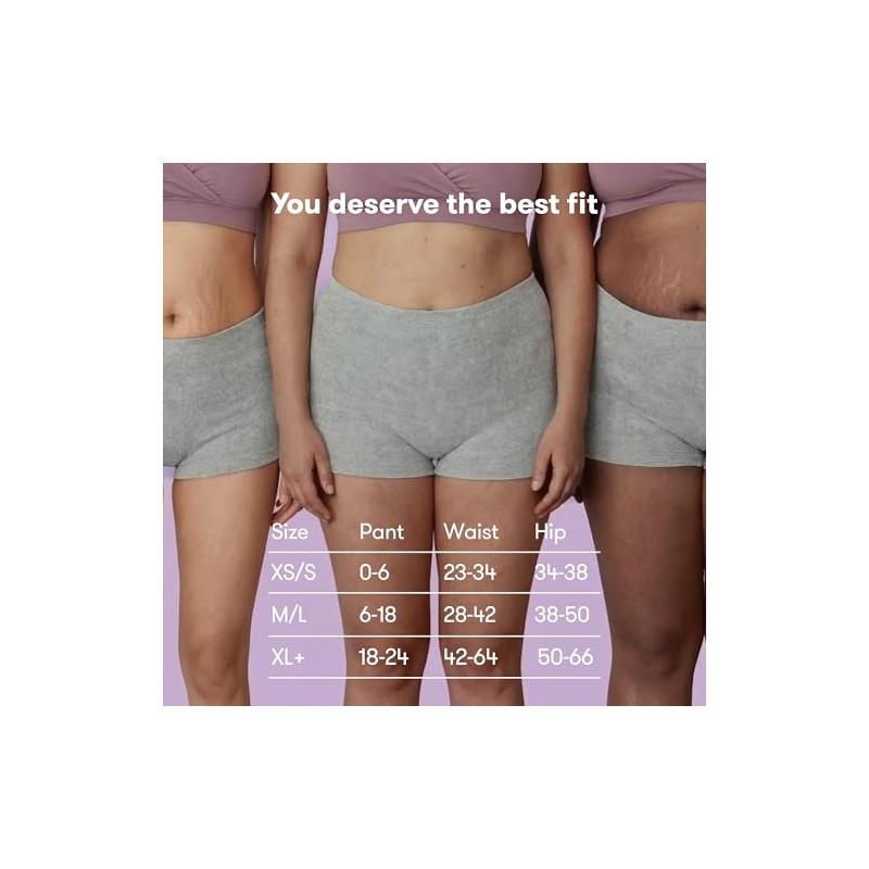 Frida Mom Calzones Desechables Posparto (Tipo Short)| Ropa interior Desechable|