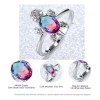 Dtup Anillo De Tortuga Plata S925 Símbolo De Suerte Y