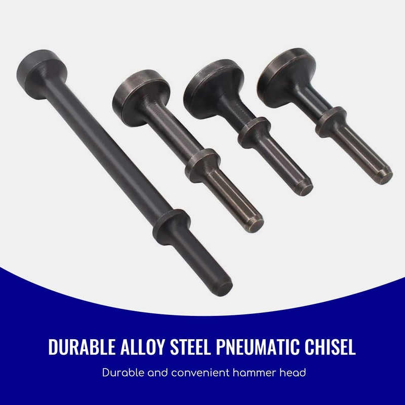 Smoothing Air Hammer Bits, 5 Pcs Air Hammer Tools Kit