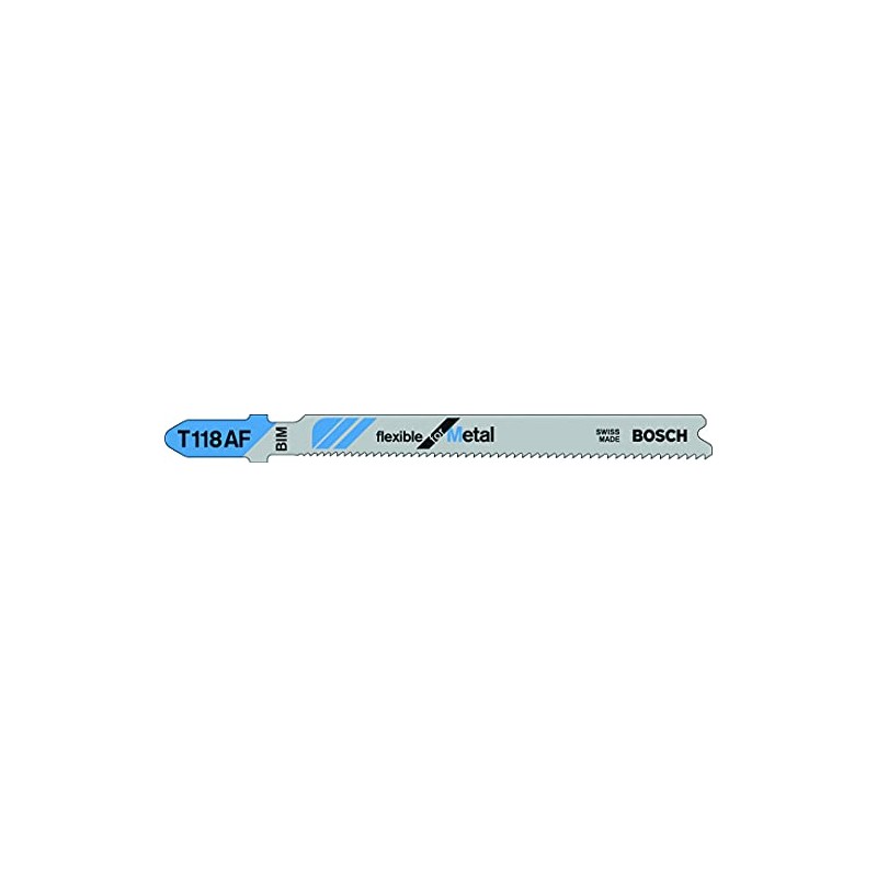 Bosch Professional 5x Jigsaw Blade T 118 A Basic for