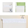 Radiator Dust Cover Fabric Radiator Protector Prevent Dust Build Up