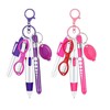 Nurse Essentials Multi-pen Keyring Scissors Practical Training Supplies Set Gift 3-color Ballpoint Pen Name Pen Light Pupil Pen / 간호사 필수템 멀티펜 키링 가위 실습 준비물 세트 용품 선물 3색 볼펜 네임 펜 라이트 동공펜