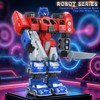 BananMelonBM Magnet Transforming Robot 8-in-1, Robot Toys for Kids 3-5,