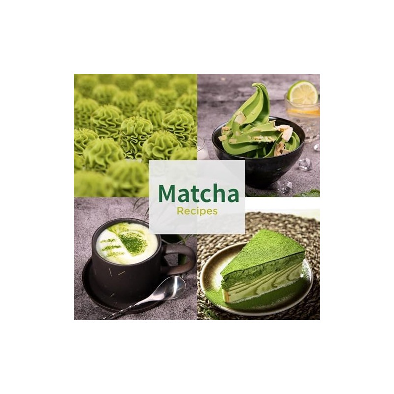 Jiuyu Té Verde Matcha Orgánico En Polvo de Primera Cosecha,