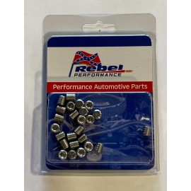 Rebel Performance Socket Head Stainless Steel Pipe Plugs 1/16" NPT 25 Pieces