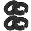 OwnMy 4PCS Rubber Coil Spring Spacers for Cars Heavy Duty