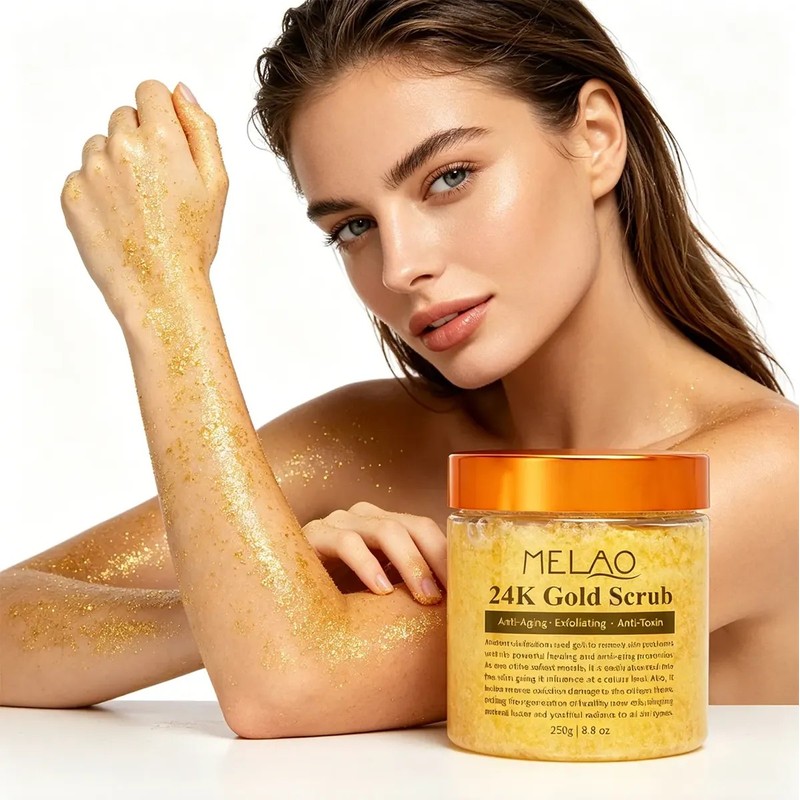 Crema Exfoliante Facial Oro 24k Hipoalergénica 250g