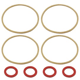 ZOKYUYS Carburetor Gasket, Carburetor Parts, OEM Part 16010-883-015, 4 Pcs Gasket Kit, Lawnmower Replacement Parts, Bowl Gaskets kit, Compatible with Honda Gcv160 Gcv190 G150 G200 G300