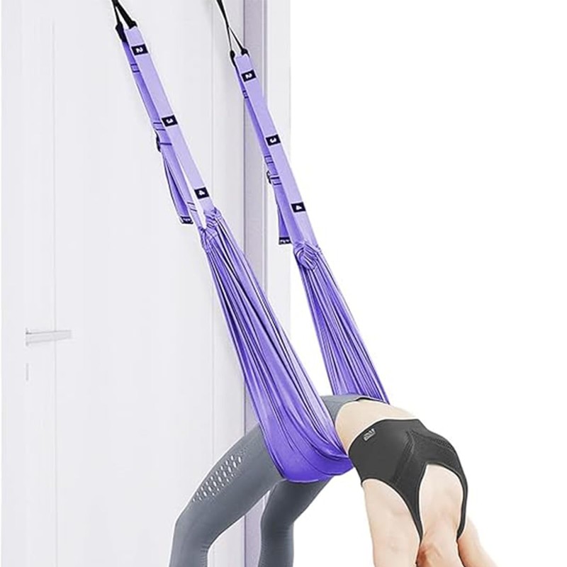Sarini Yoga Stretching Strap Adjustable Height Leg Stretcher Waist Back