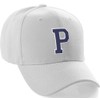 Daxton Classic Baseball Hat Custom A to Z Initial Team