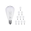 10 Pack ST38 Replacement Bulbs, 5W Edison Bulbs E12 Candelabra