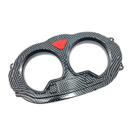 Speedometer / cockpit / tacho cover and glass in carbon look for Baotian QT-12 CPI Benzhou Yiying Qingqi Kymco Flex Tech Ering CPI Kreidler Hyosung Chinese scooter GY6