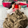 Bedsure Fleece Blanket Sofa Throw - Versatile Blanket Fluffy Soft