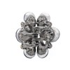 Carede 1.2 inch Rhinestone Butterfly Claw Hair Clips Hair Clamp,Crystal