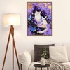 RYMILIE Flower Cat Diamond Art Painting Kits for Adults, Full