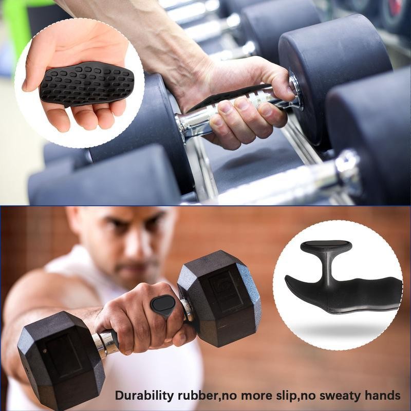 GANWOYS MaxGrip Biomechanical Workout Grip - Ergonomic Anti-Slip Solution for