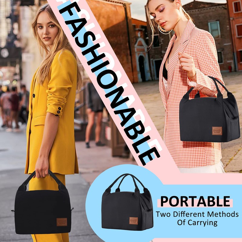 Cool Bag Small Light Insulated Lunch Bag for Work &