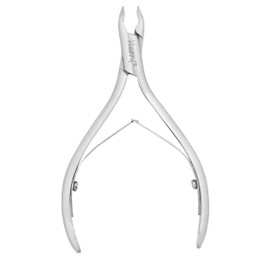 Harry's Supplies Nipper - Cuticle Nipper - Cuticle Trimmer - Cuticle Remover, Curved Bend Style, Cutting edge 6 mm, Straight Sharp Blade, Manicure & Pedicure Unisex, Japanese Stainless Steel