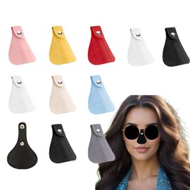 10 Set Nose Sun Protection Nose Protector Eye Patch for Glasses Sunlight Men Women Sports (10)