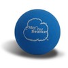 Sky Bounce Blue 2.25 Inch Hollow Rubber Recreation Balls for