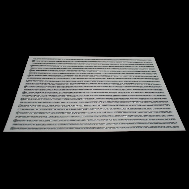 ArtiClings 12 x Bauble Window Clings with Glitter Patterns and