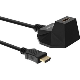 InLine® 17535S HDMI Extender with Base and High Speed Ethernet 4 K2 k of Female 5 m Black/Gold