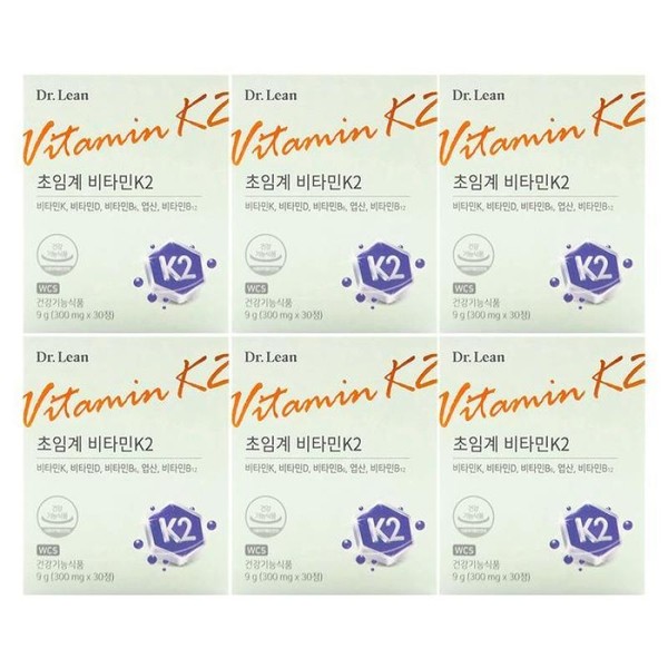 Dr. Lin Supercritical Vitamin K2 300mg x 30 Tablets x