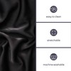 Perel Table Cover for Rectangular Table - Arched Black