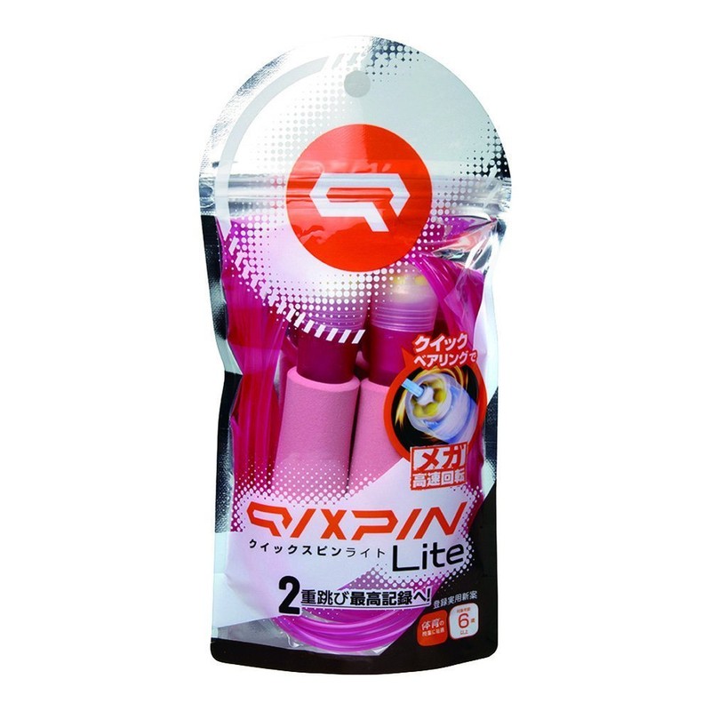 ソニック なわとび クイックスピン ライト ピンク QX-4012-P 【まとめ買い5本セット】