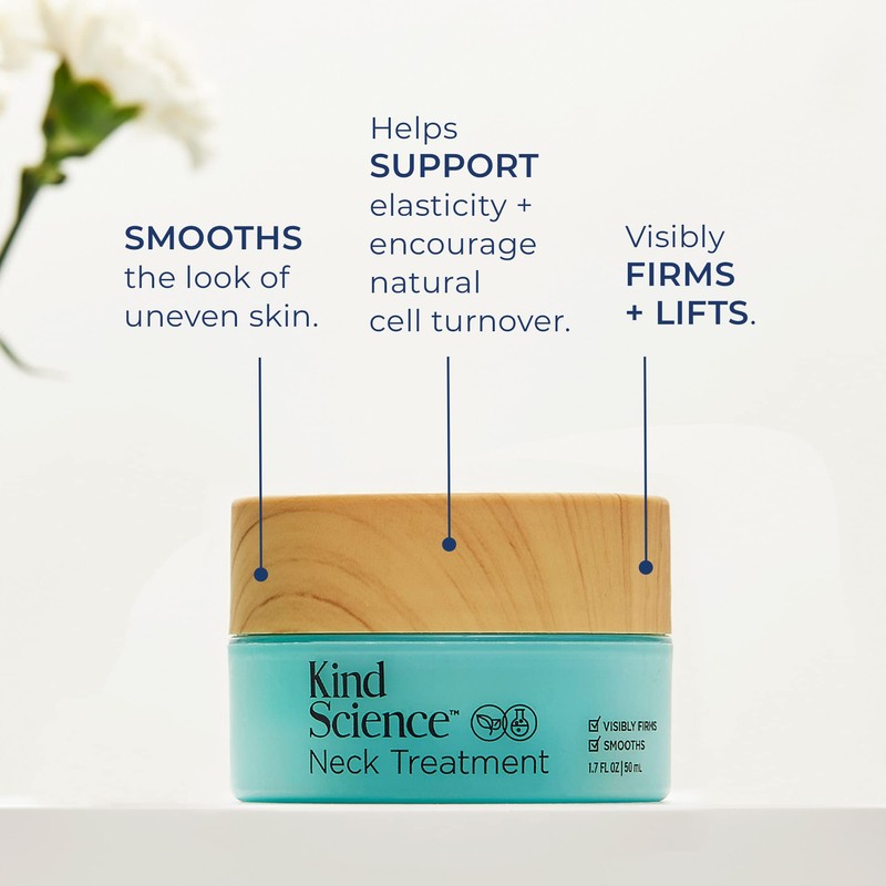 Kind Science Neck Treatment - Neck Cream Visibly Firms, Lifts