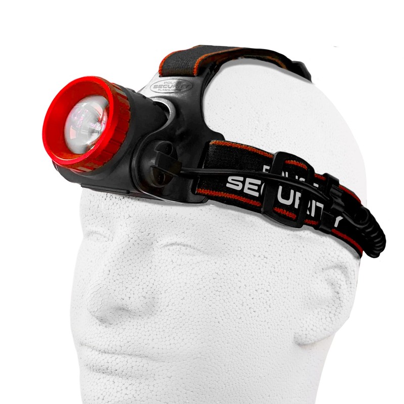Police Security Lookout Headlamp - 1000 Lumens - Water Resistant