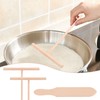 Mayoii 3pcs Crepe Spreader Set Beech Hard Durable Crepe Maker