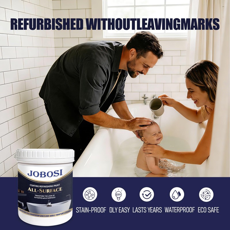 White Tile Paint and Tile Refinishing Kit 32.0 Fl Oz/50-55sq.ft