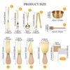 Golden Charcuterie Boards Accessories Butter Spreader Knives Set, 48 Pcs