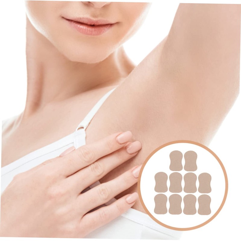 Beavorty 4sets Underarm Sweat Pads Armpit Shield Stickers for Summer